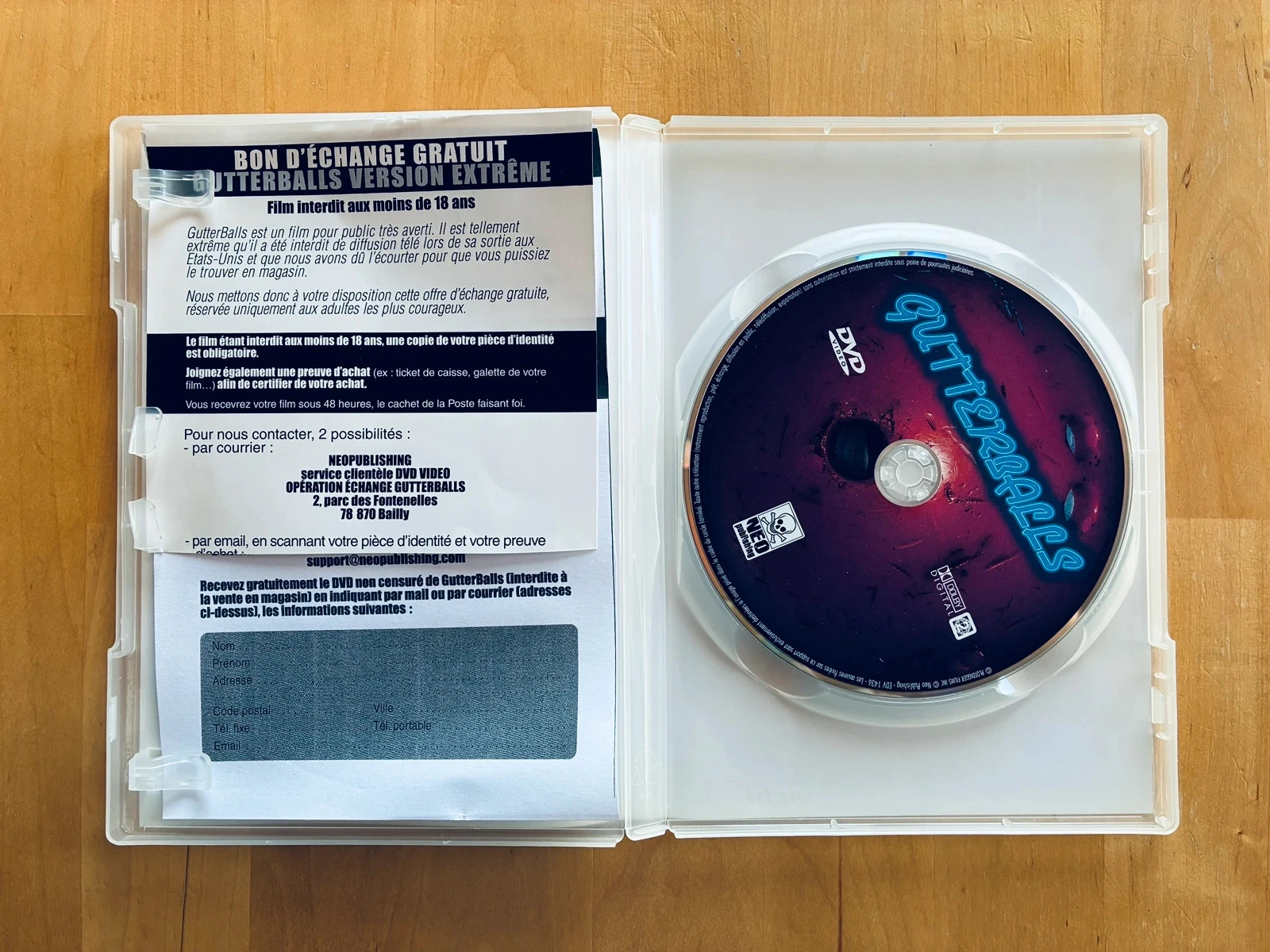 DVD Gutterballs. – photo 2